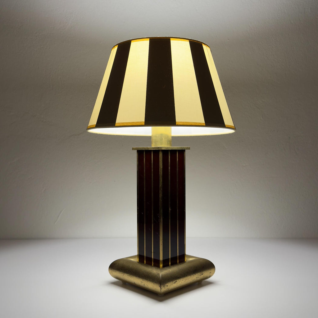 Vintage table lamp by AV Vikić, Yugoslavia 1980s