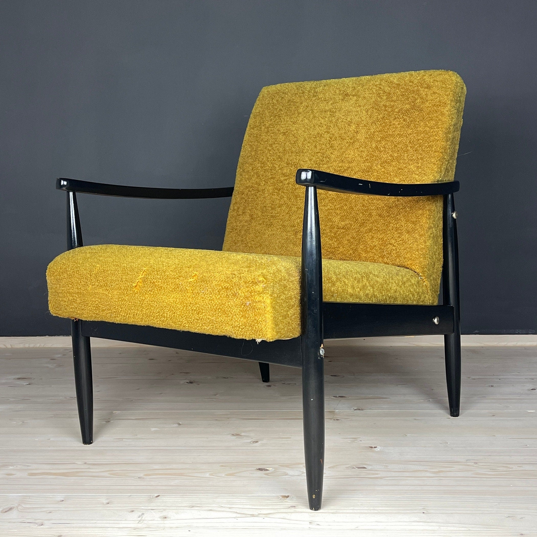 Mid-century lounge armchair Yugoslavia 1970s
