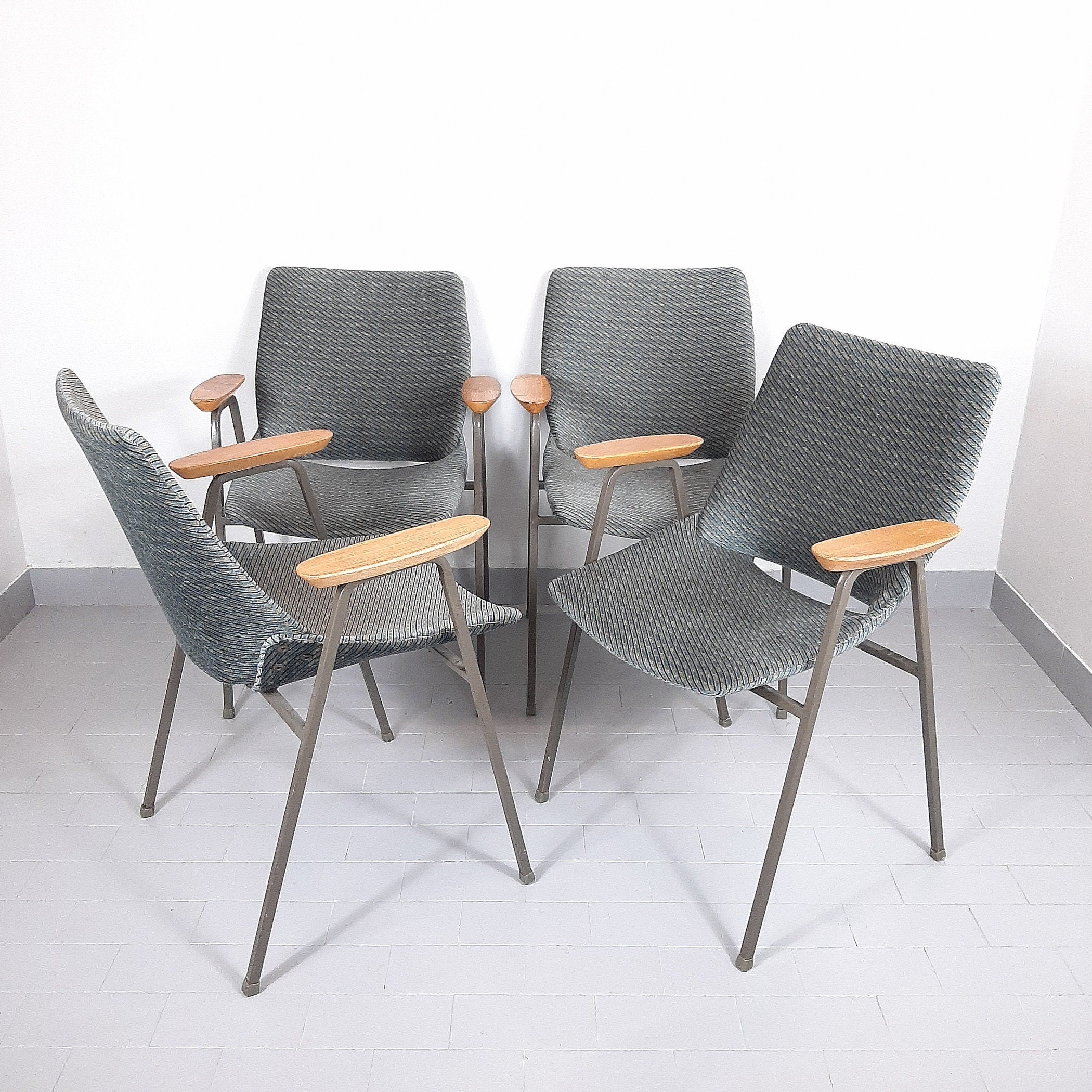 Vintage Lupina Lounge Chair by Niko Kralj, Stol Kamnik, 1970s Retro Office Chair