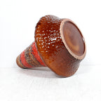 Retro XL ceramic vase LAVA '60s Yugoslavia KIL Liboje Vintage porcelain floor vase