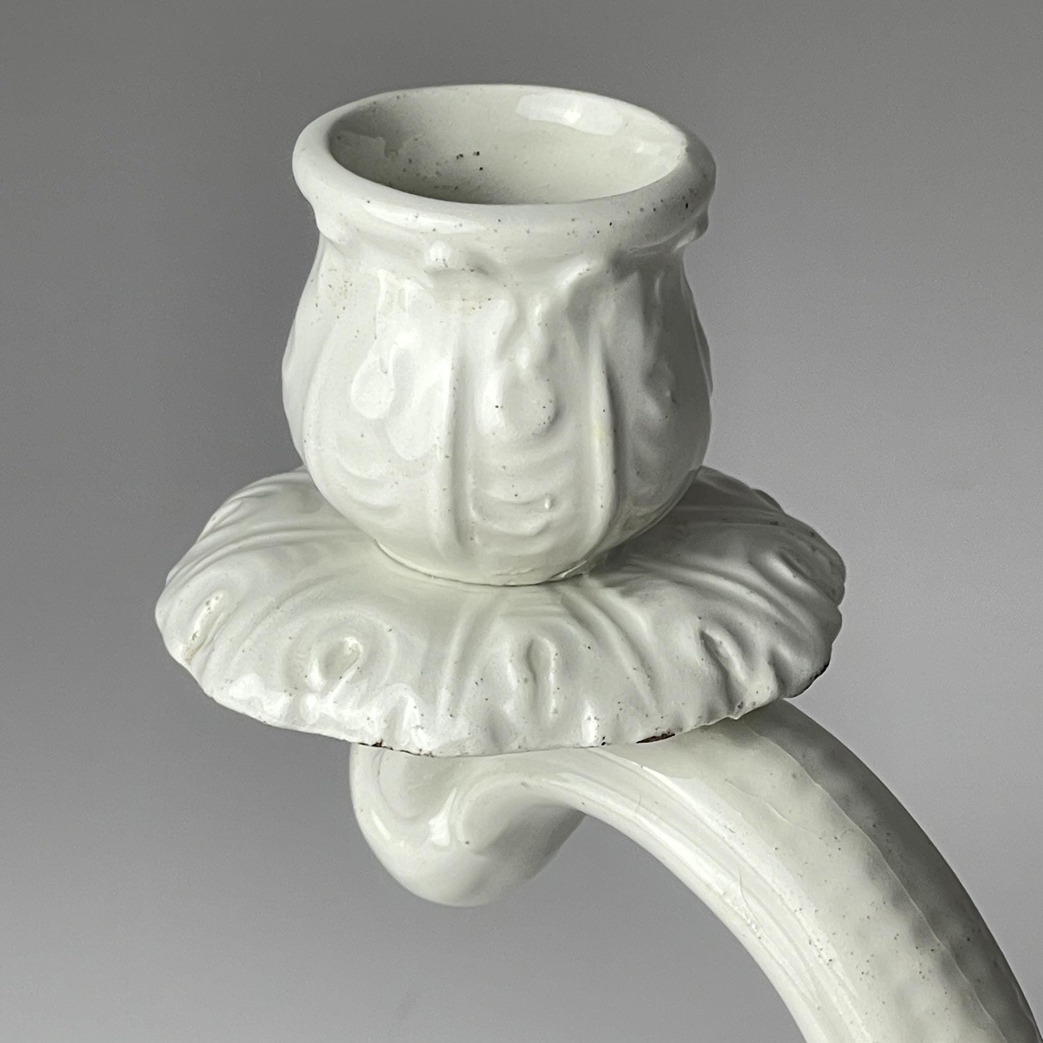 Vintage ceramic candleholder by Bassano, Italy, 1970s