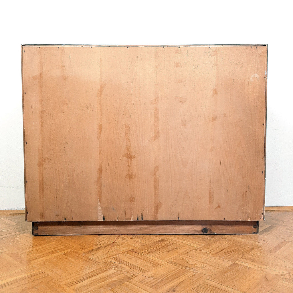 Mid-century retro wood chest of drawers 60s Modern  Scandinavian Style Vintage