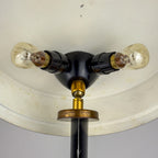 Vintage metal desk lamp by Oscar Torlasco, Italy 1950s