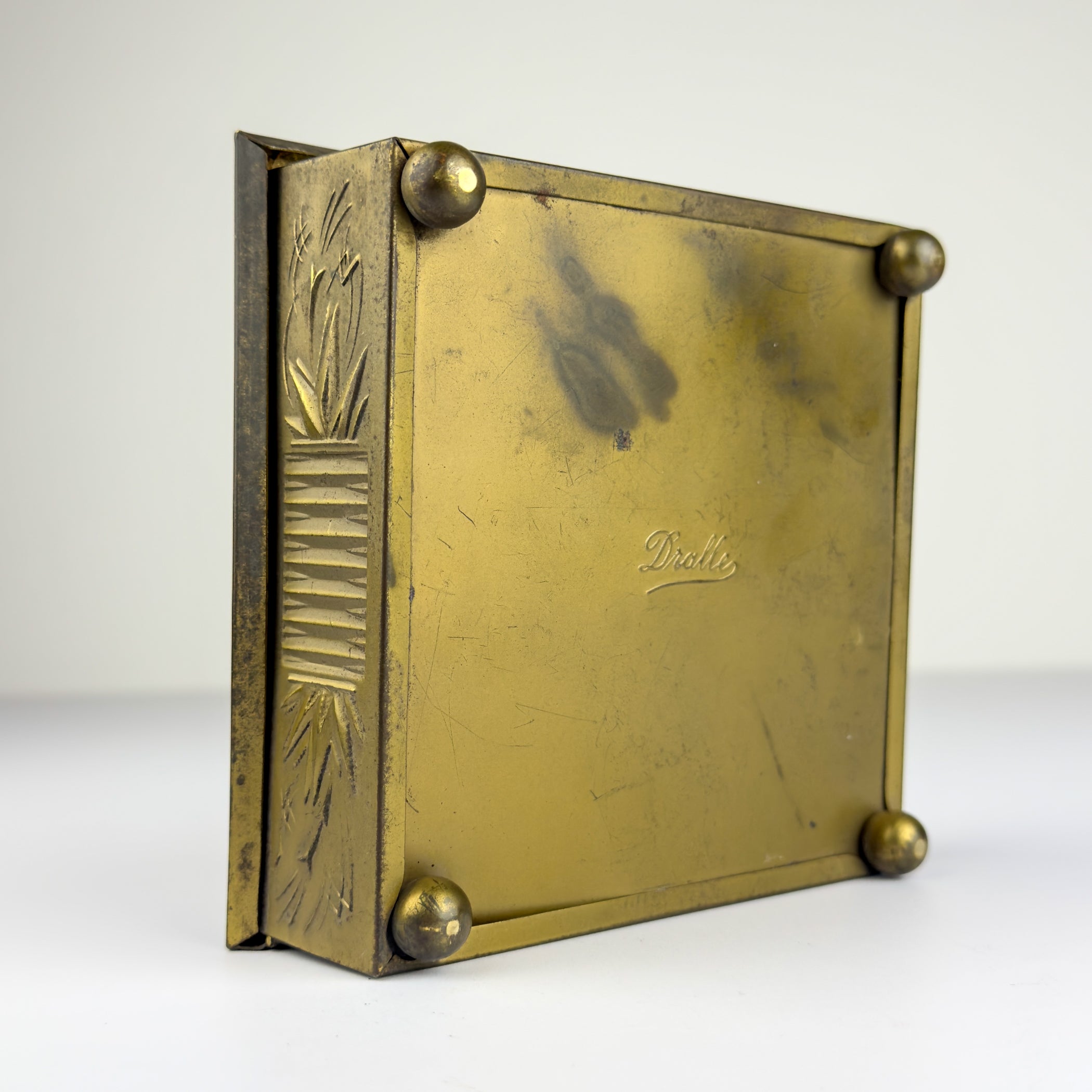 Vintage jewelry box by Dralle, Germany 1930s