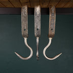 Vintage Iron Steel Butchers Hook, Austria 1970s