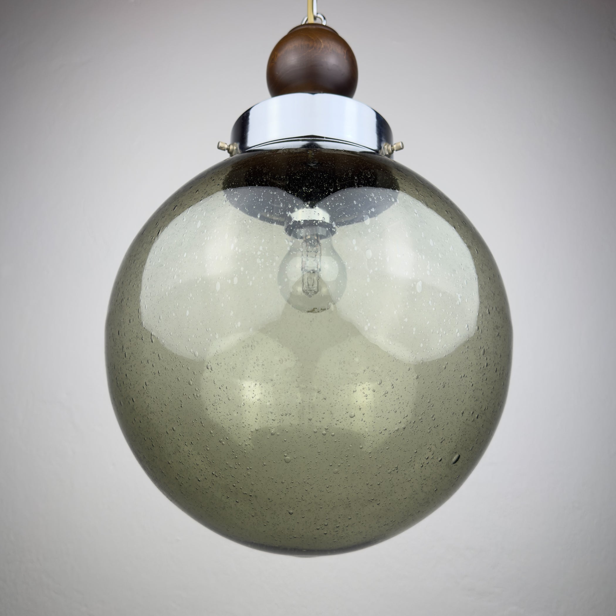 Vintage Murano glass pendant lamp, Italy 1960s
