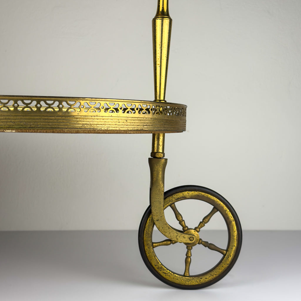 Vintage Bar Cart, Italy 1960s, Mid-Century modern