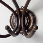 Antique Bentwood Wall Coat Rack by Thonet, Austria, 1920s