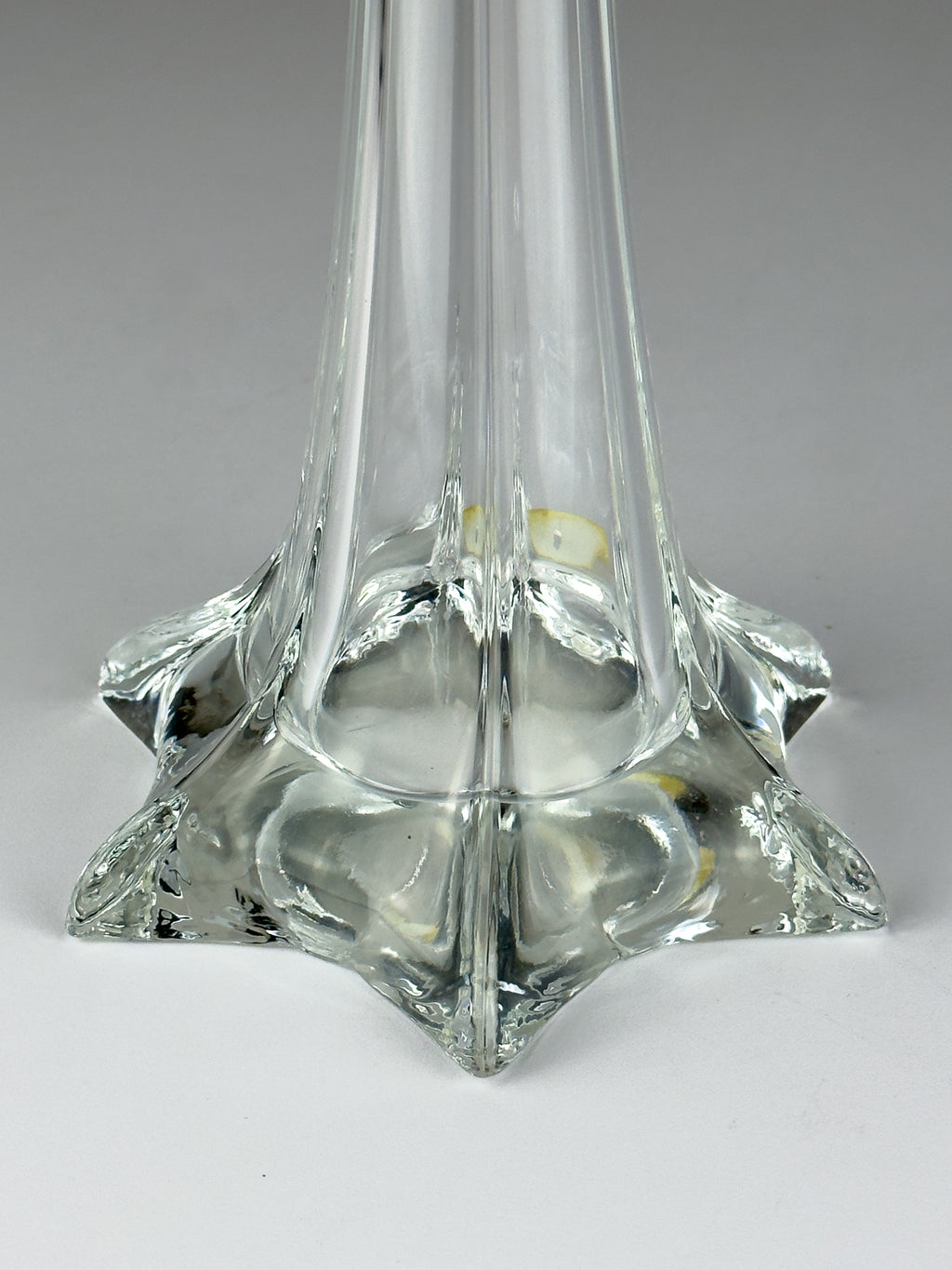 Large Crystal vase by Bohemia Crystalex, Czech Republic, 1990s