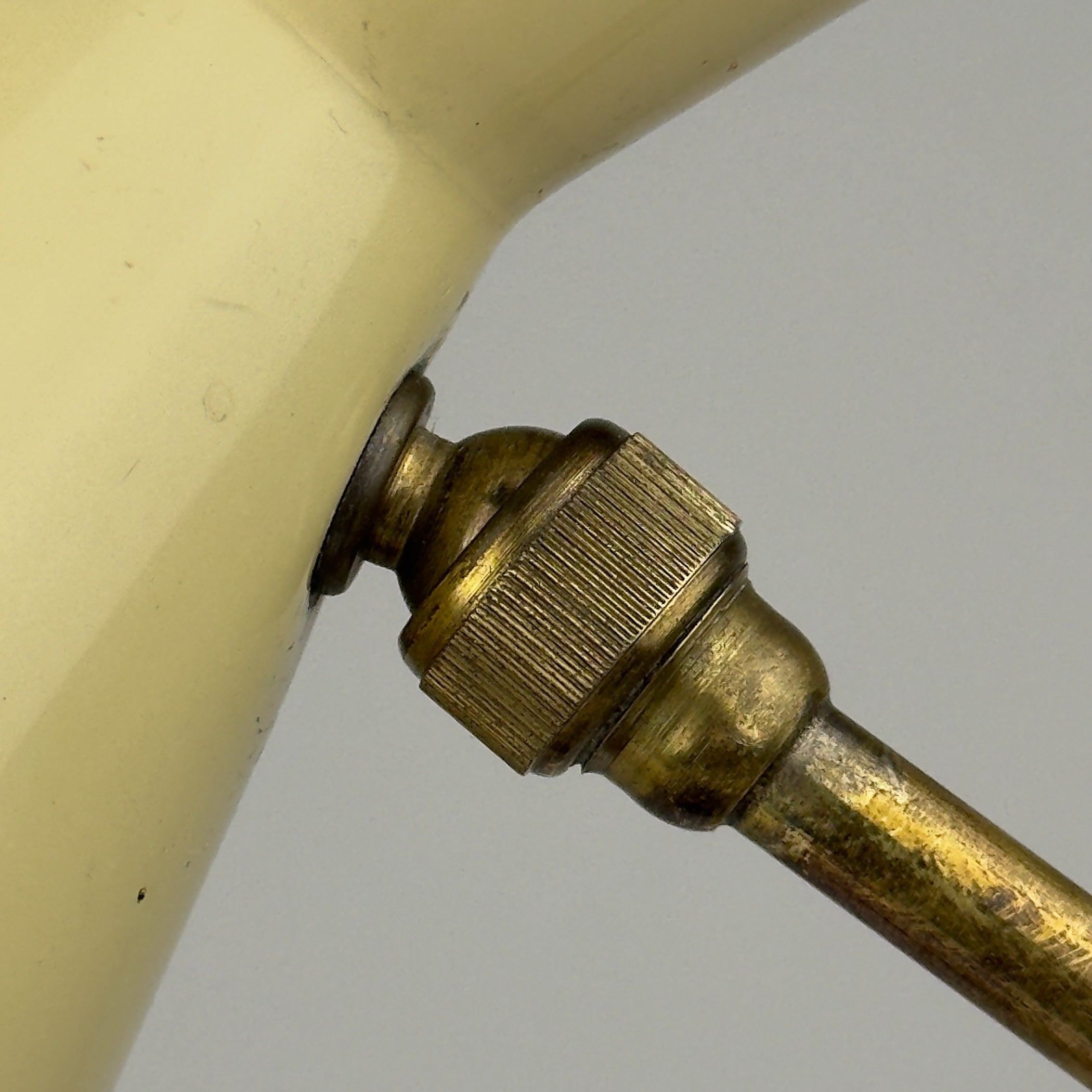 Vintage metal table lamp by Stilnovo, Italy 1950s
