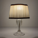 Original Murano glass table lamp by Barovier and Toso, Italy 1980s