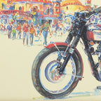 Limited edition lithograph 103/200 by Brioschi, Italy, 1970s