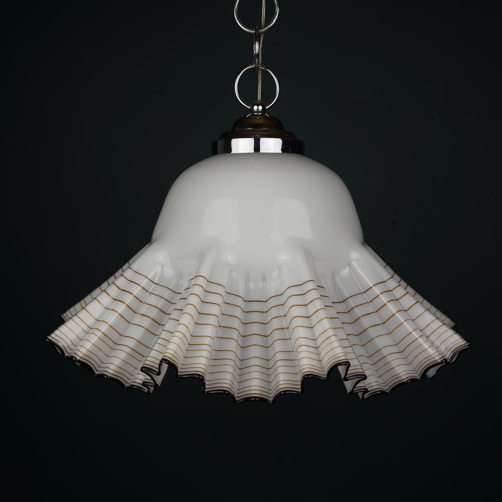 Vintage Murano pendant lamp by Vetreria De Majo, Italy 1970s