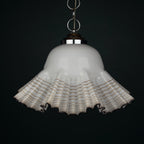 Vintage Murano pendant lamp by Vetreria De Majo, Italy 1970s
