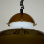 Vintage pendant lamp by Sijaj Hrastnik, style KD14 Sergio Asti for Kartell, Yugoslavia 1960s