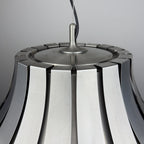 Vintage metal pendant lamp by Elio Martinelli for Martinelli Luce, Italy 1960s