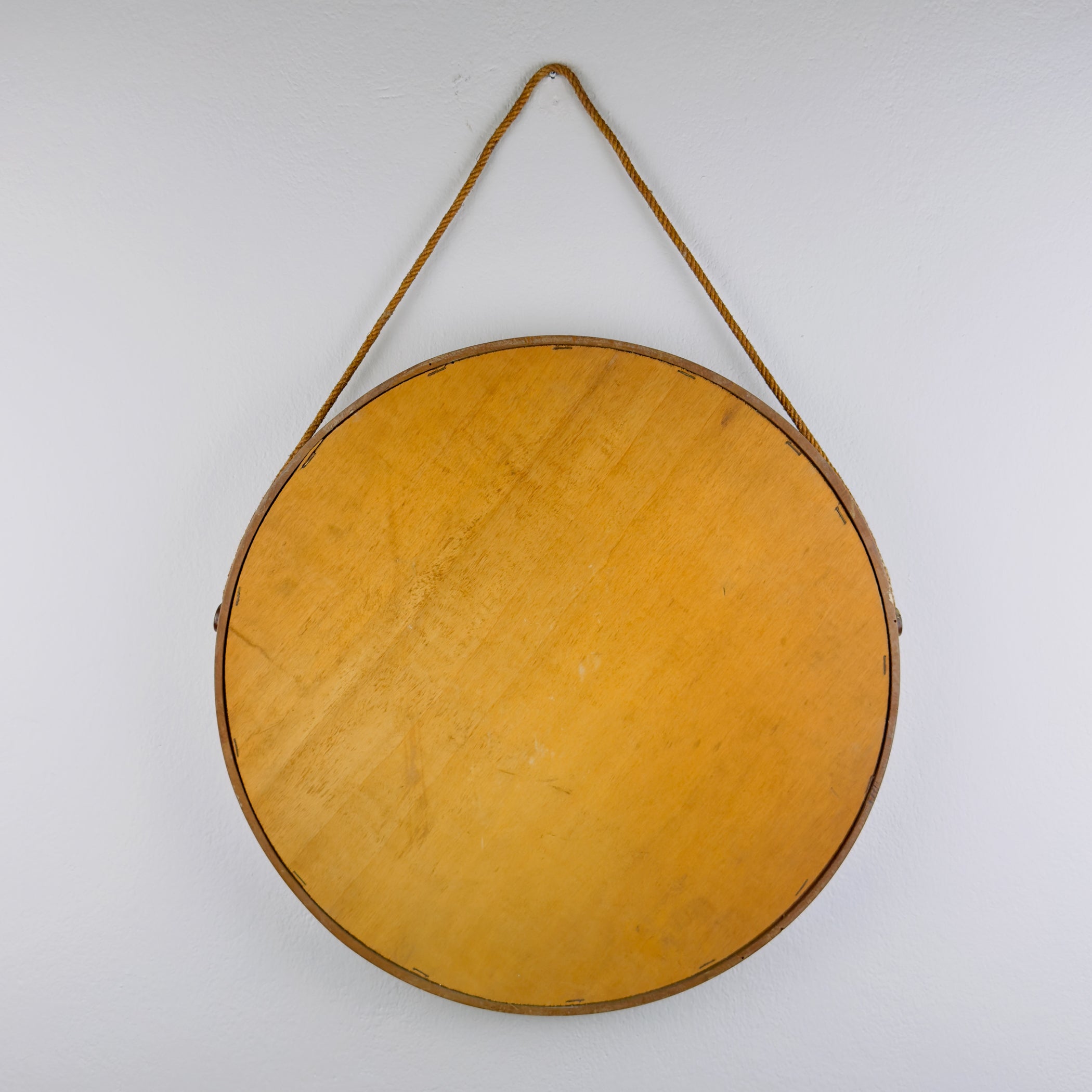 Mid-century Wall Mirror with Teak, Italy 1960s