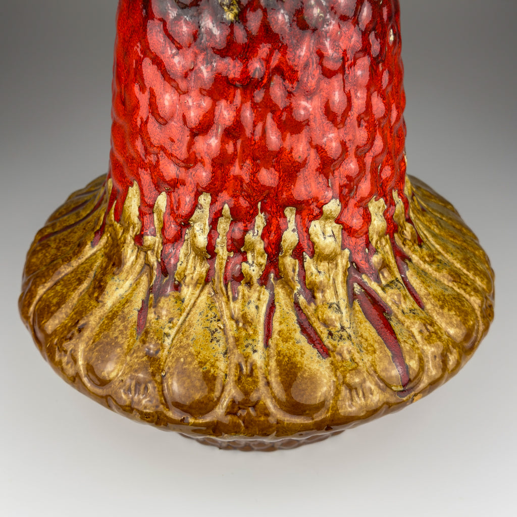 Vintage Ceramic table lamp LAVA by KIL Liboje, Yugoslavia, 1960s