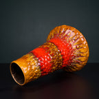 Vintage ceramic vase LAVA by KIL Liboje, Yugoslavia 1960s