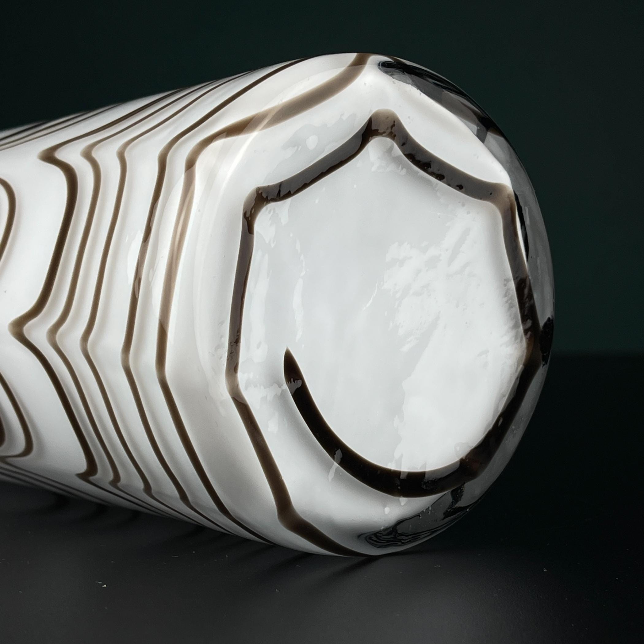 Vintage Murano vase Italy 1970, Mid-century home decor