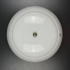 Mid-Century Murano Glass Ceiling Lamp: Vetreria De Majo, Italy 1970s