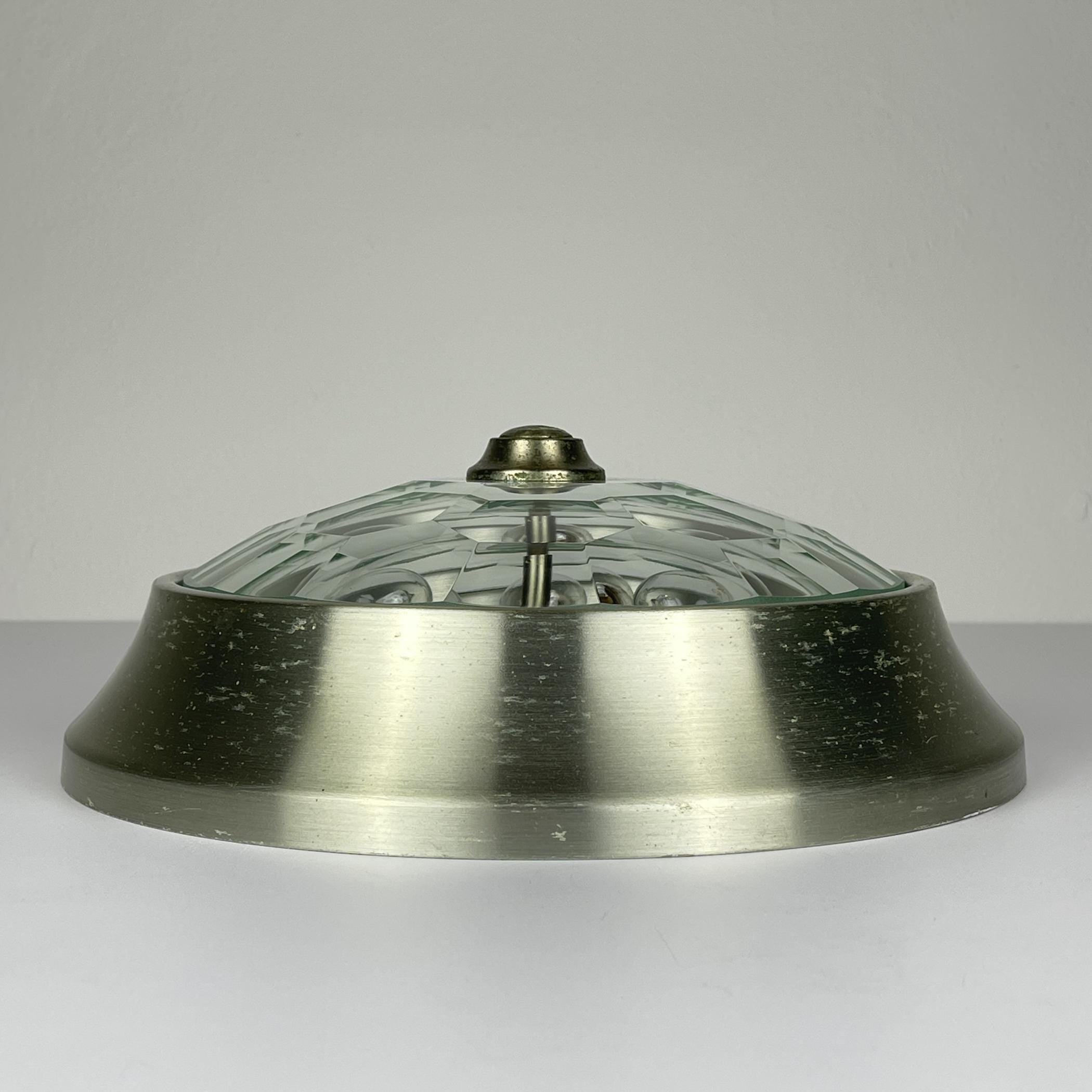 Pia Guidetti Crippa Ceiling Lamp: Italian Mid-Century Modern Lighting