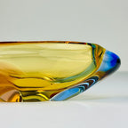 Vintage Bohemian ashtray Romana by Hana Machovska for Mstisov Glassworks, Czech, 1950-60s