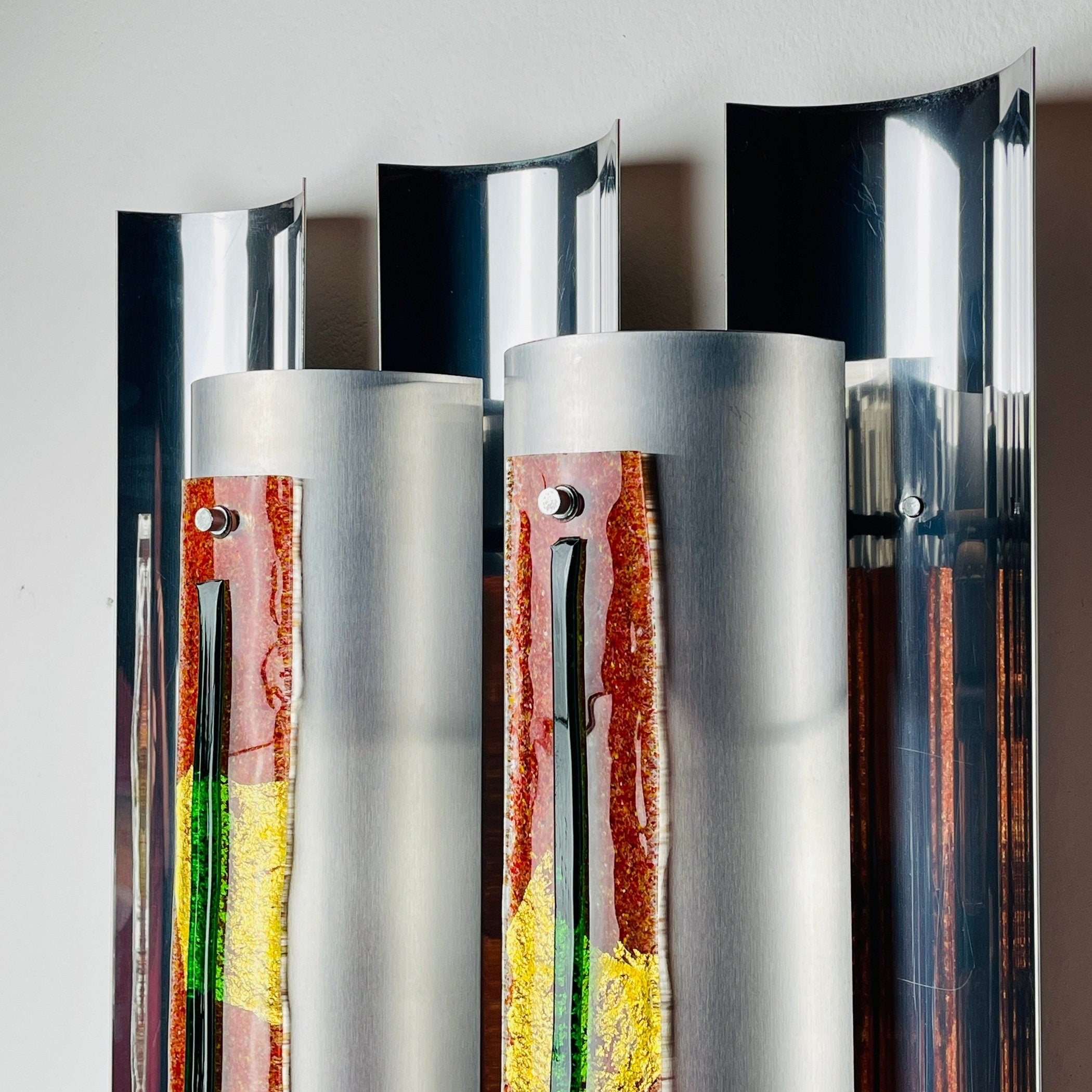 Angelo Brotto Esperia Wall Lamp: Mid-Century Modern Italian Lighting