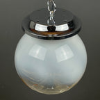 Large murano glass pendant lamp by Mazzega Italy 1960s Mid-century lighting