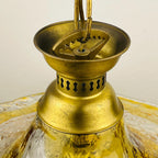 Vintage murano pendant lamp by AV Mazzega, Italy 1950s