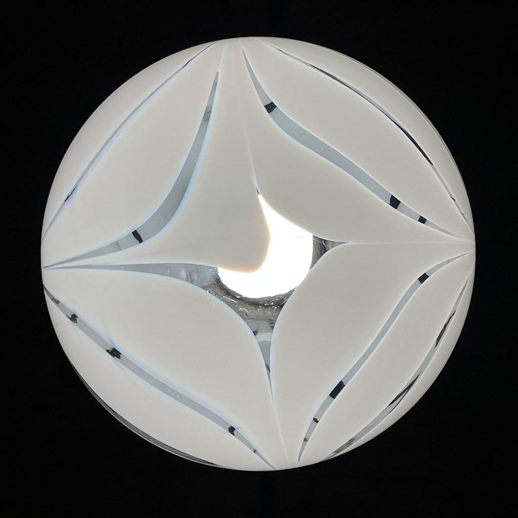 Murano Glass Pendant Lamp, Italy 1960s, Mid-century modern, Retro lighting