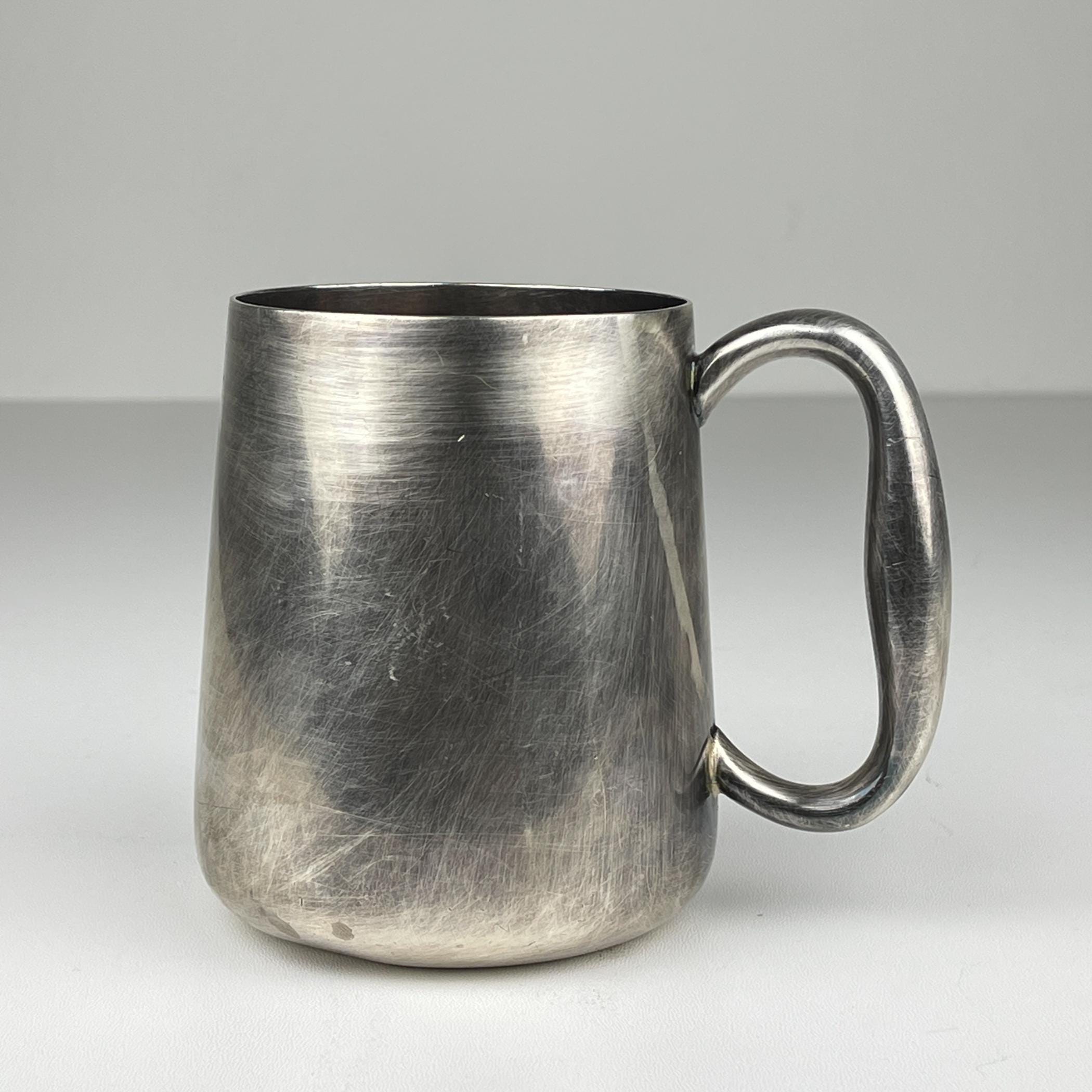 Vintage Elkington & Co Silver Plated Tankard: 1962 Trust Houses Mug