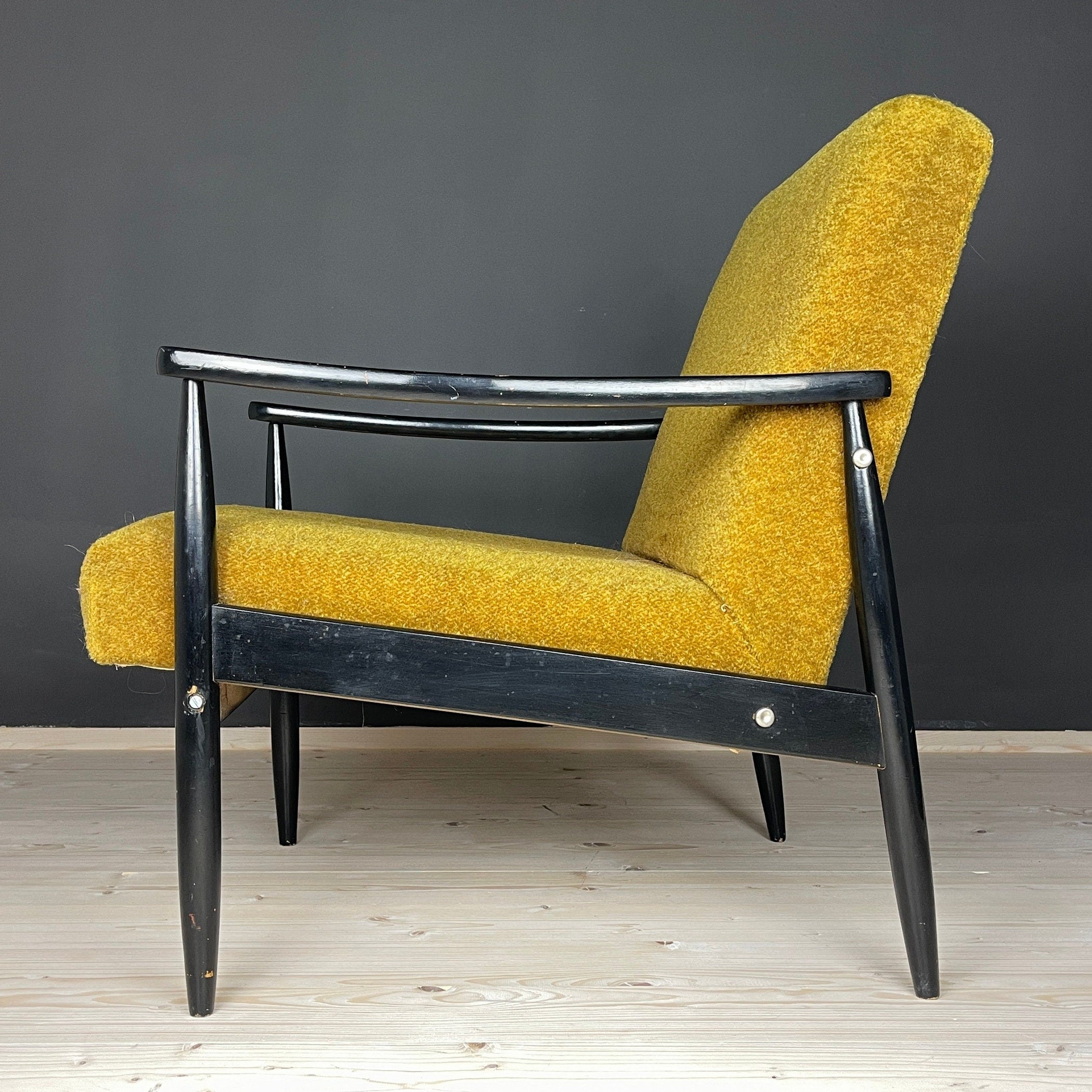 Mid-century lounge armchair Yugoslavia 1970s