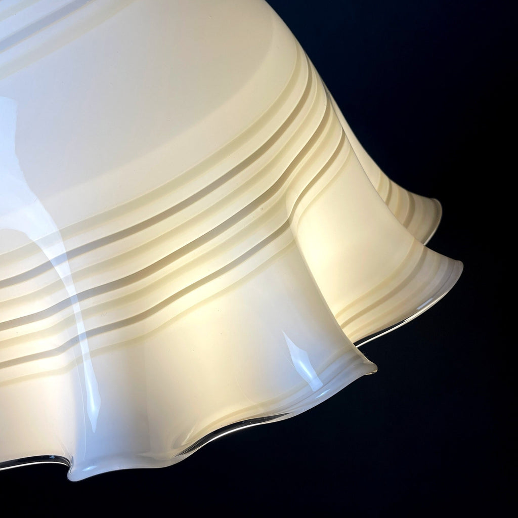 Vintage Murano Glass Fazzoletto Pendant Lamp - Mid-Century Italian Lighting