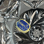 Retro Bohemian glass ashtray by Bohemia Crystal, Czech Republic, 1990s, Vintage home decor