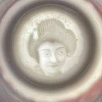 Vintage Japanese Lithophane Geisha porcelain coffee set of 5, 1950s