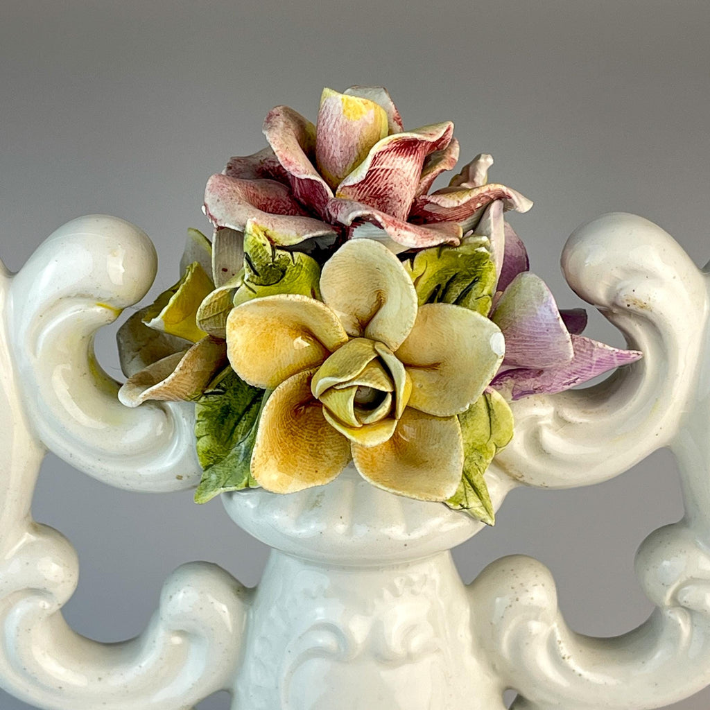 Vintage ceramic candleholder by Bassano, Italy, 1970s