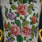Vintage porcelain vase in the style of "Old Paris", China, Mid-20th Century