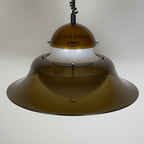 Vintage pendant lamp by Sijaj Hrastnik, style KD14 Sergio Asti for Kartell, Yugoslavia 1960s