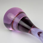 Vintage pink murano vase, Italy, 1970s