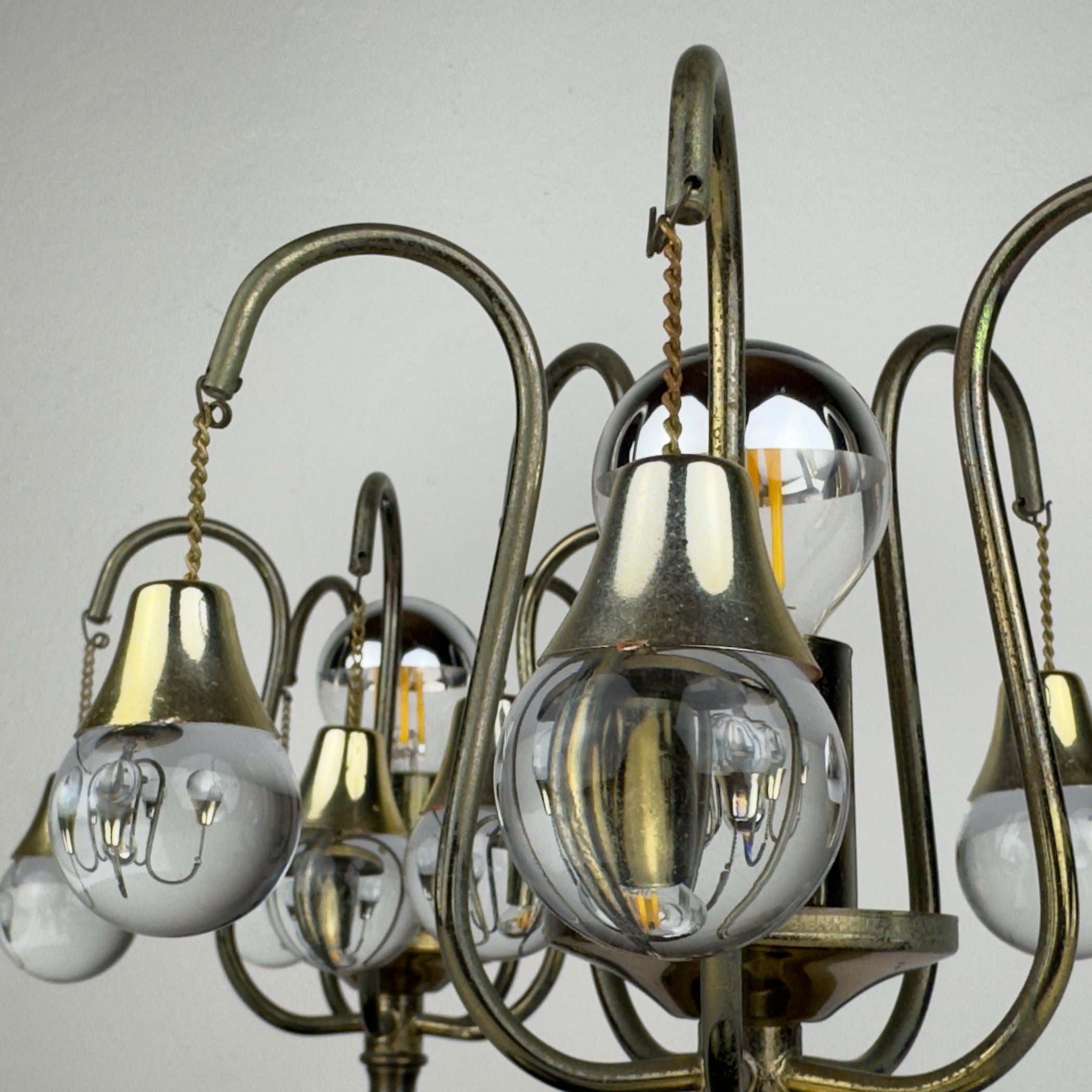 Vintage murano table lamps, Set of 2, Italy 1960s
