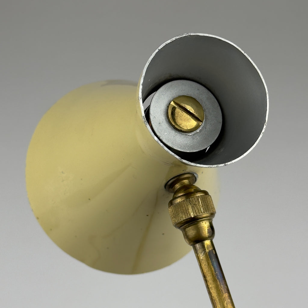 Vintage metal table lamp by Stilnovo, Italy 1950s