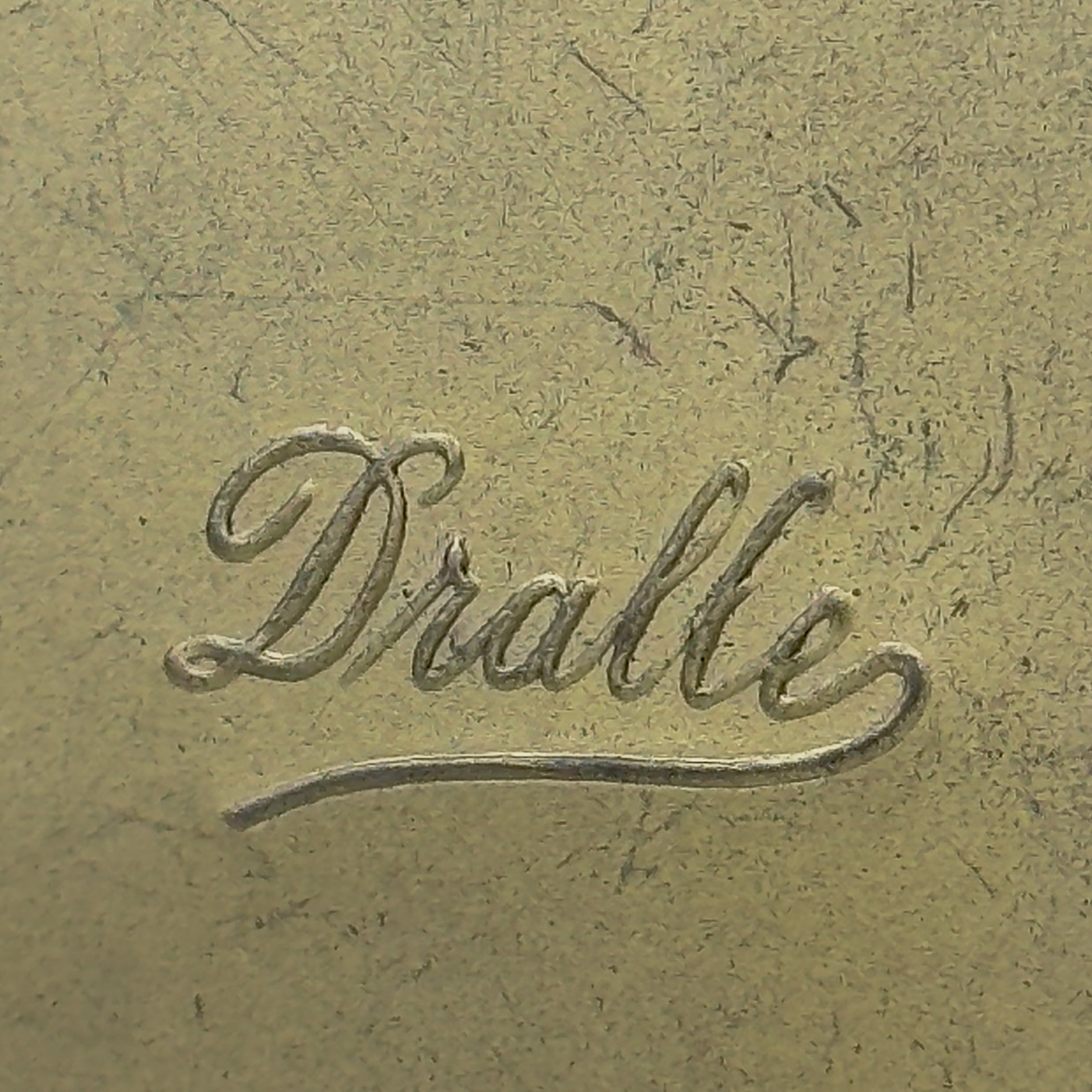 Vintage jewelry box by Dralle, Germany 1930s