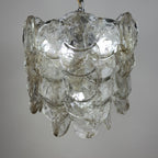 Vintage Murano chandelier by Mazzega, Italy 1970s