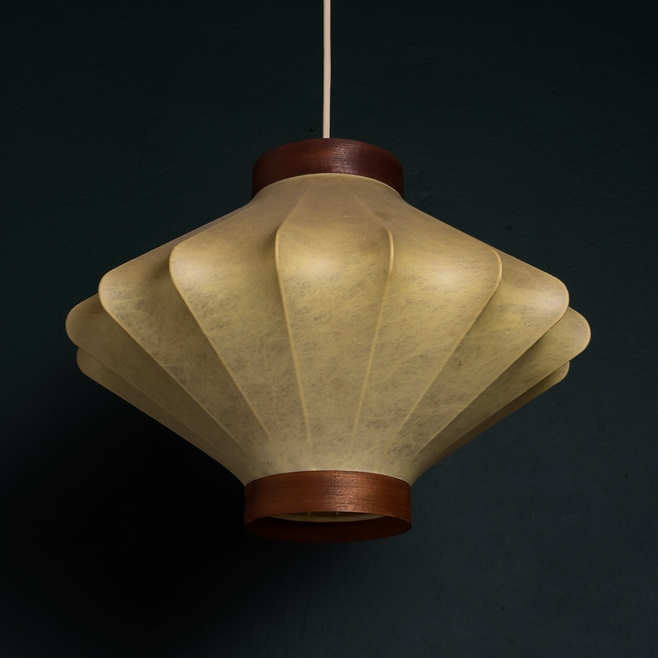 Mid-century cocoon pendant lamp, Achille Castiglioni, Italy 1960s