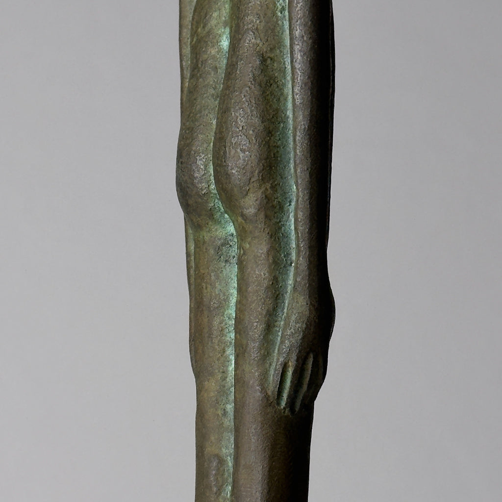 Vintage Bronze Sculpture Ombra della Sera, Italy 1950-70s