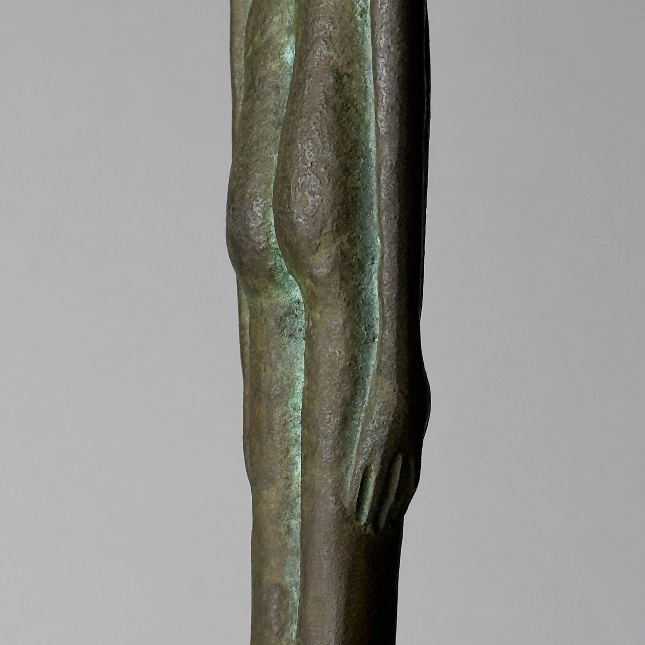 Vintage Bronze Sculpture Ombra della Sera, Italy 1950-70s