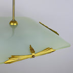 Art Deco Vintage Chandelier, Italy 1930s