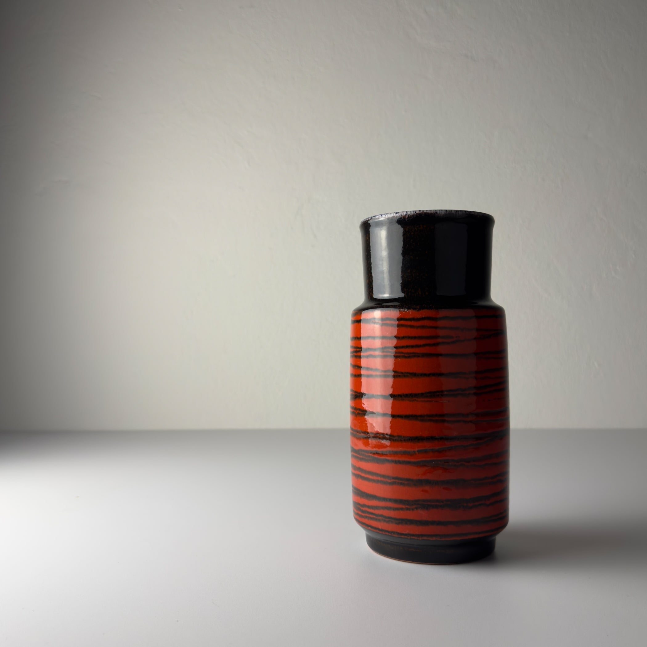 Vintage ceramic vase Rio, Ursula Fesca Design for Waechtersbach, West Germany, 1970s