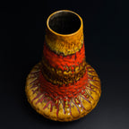 Vintage ceramic vase LAVA by KIL Liboje, Yugoslavia 1960s